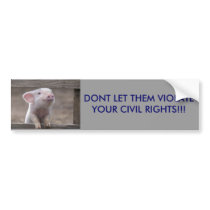 THATS CUTE, DONT LET THEM VIOLATE YOUR CIVIL RI... bumper stickers by DEFINITE007 THATS CUTE, DONT LET THEM VIOLATE YOUR CIVIL RI... bumper stickers