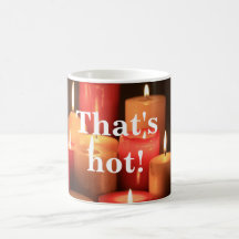That's hot! coffee mug