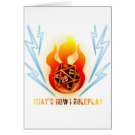 That's How I Roleplay Greeting Card