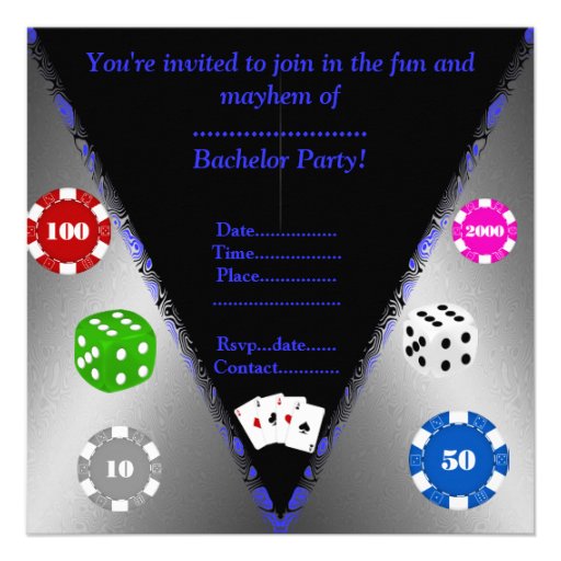 THATS HOW I ROLL BACHELOR PARTY INVITATION