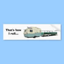 That's how I roll bumper sticker bumper stickers