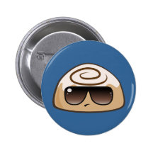 That's How I Roll: Cinnamon Roll Pinback Buttons