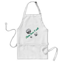 That's How I Roll Dice Aprons
