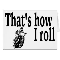 Thats How I Roll (Motocross) cards