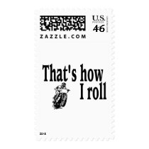Thats How I Roll (Motocross) postage by CelebrationZazzle Thats How I Roll (Motocross) postage