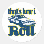 Thats How I Roll Police Sticker