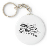 THAT'S HOW I ROLL - Retro Traffic Jam B&W Keychains