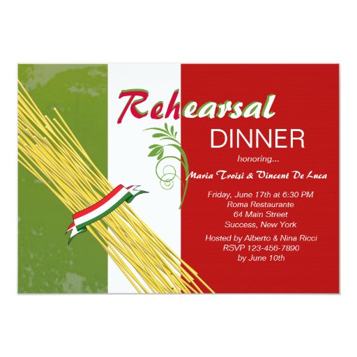 <strong>Christmas Party Invitations</strong> - Hloom.com Italian dinner party invitation template