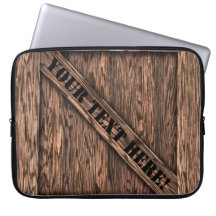 That's just Crate! - Oak Wood - Laptop Sleeve