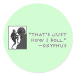 That's Just How I Roll --Sisyphus Stickers