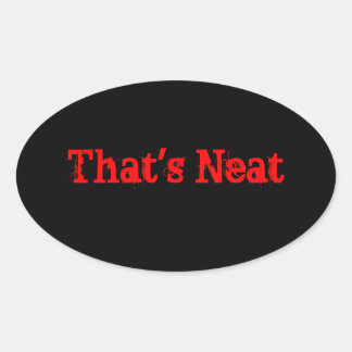 Neat Stickers | Zazzle