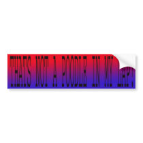 THATS NOT A POODLE IN MY LAP bumper stickers