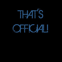 THAT'S OFFICIAL! t-shirts