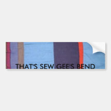 THAT'S SEW GEE'S BEND BUMPER STICKER