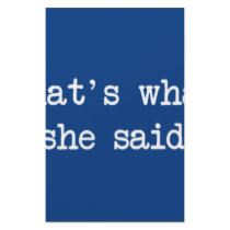 That's What She Said stationery