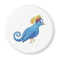 That's What She Tweets - Bird Logo magnets