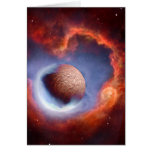 Thawing of an Ice Planet Greeting Cards