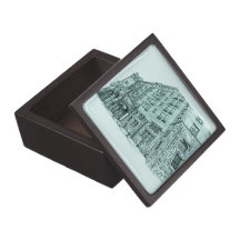 Thayer Hotel architecture wedding venue Premium Keepsake Box