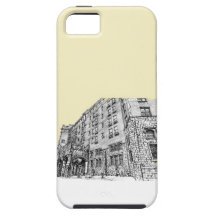 Thayer hotel in cream iPhone 5 case