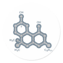 THC -Molecular stickers by kbilltv THC -Molecular stickers