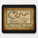 the912project.com unite or die mouse pad