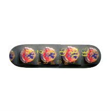 The 126th Chem Bn Skate Board Deck
