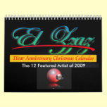 The 12 Featured Artist of 2009 calendars