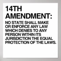 THE 14TH AMENDMENT POSTER