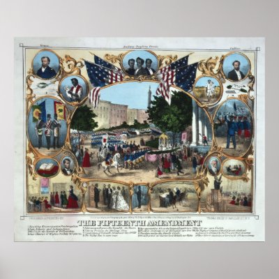 The 15th Amendment Poster by