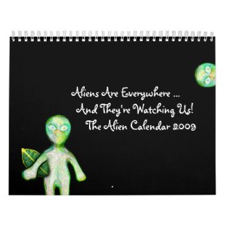 The 2009 aLiEn Calendar - New and Improved calendar