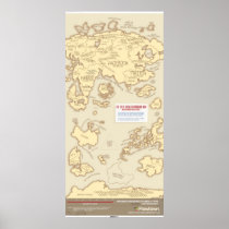 The 2010 Social Networking Map Print
