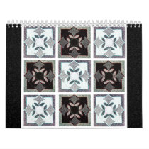 The 2011 Digital Quilt Calendar In Black And White