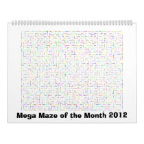 The 2012 Mega Maze of the Month Calendars