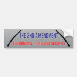 The 2nd Amendment Bumper Sticker