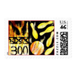 THE 300 CLUB BOWLING STAMP by Teo Alfonso