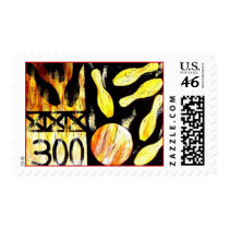 THE 300 CLUB BOWLING STAMP