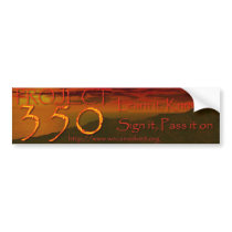 The 350 Project - Bumper Sticker bumper stickers by LCWeber The 350 Project - Bumper Sticker bumper stickers