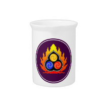 The 3 Jewels - Taoism / Tao Te Ching / Lao Tzu Beverage Pitchers