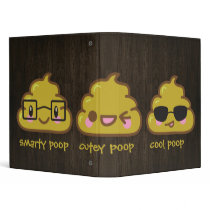 The 3 Poopiteers 3 Ring Binder