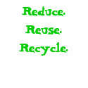 The 3 r's. t-shirts