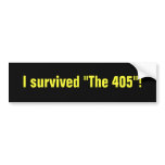 THE 405 bumper sticker