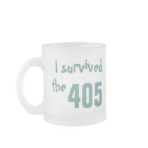The 405 mug (frosted glass)