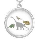 The 4 Dinos Pendant