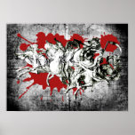 THE 4 HORSEMEN Of THE APOCALYPSE (Gothic) Poster