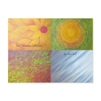'The 4 Seasons" Postcard by kghill 'The 4 Seasons" Postcard