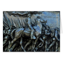 The 54th Massachusetts Volunteer Infantry Regiment Greeting Card