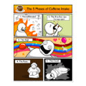 The 5 Phases of Caffeine Intake posters by matthewinman The 5 Phases of Caffeine Intake posters