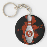 The 5 Pin (Red) Keychain