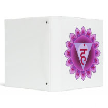 The 5th Primary Chakra Purple Vishuddha Binder