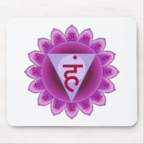 The 5th Primary Chakra Purple Vishuddha Mousepad